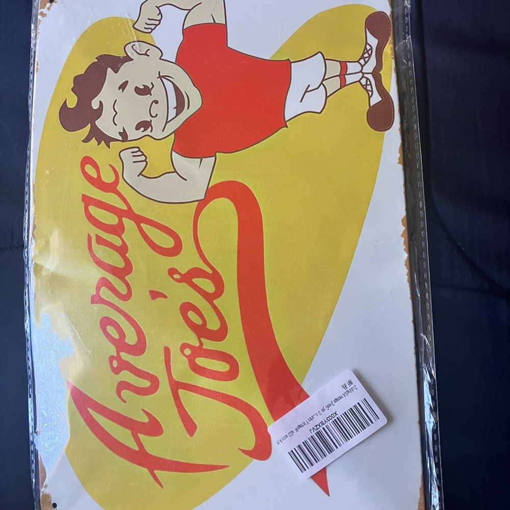 Average Joes Vintage Sign